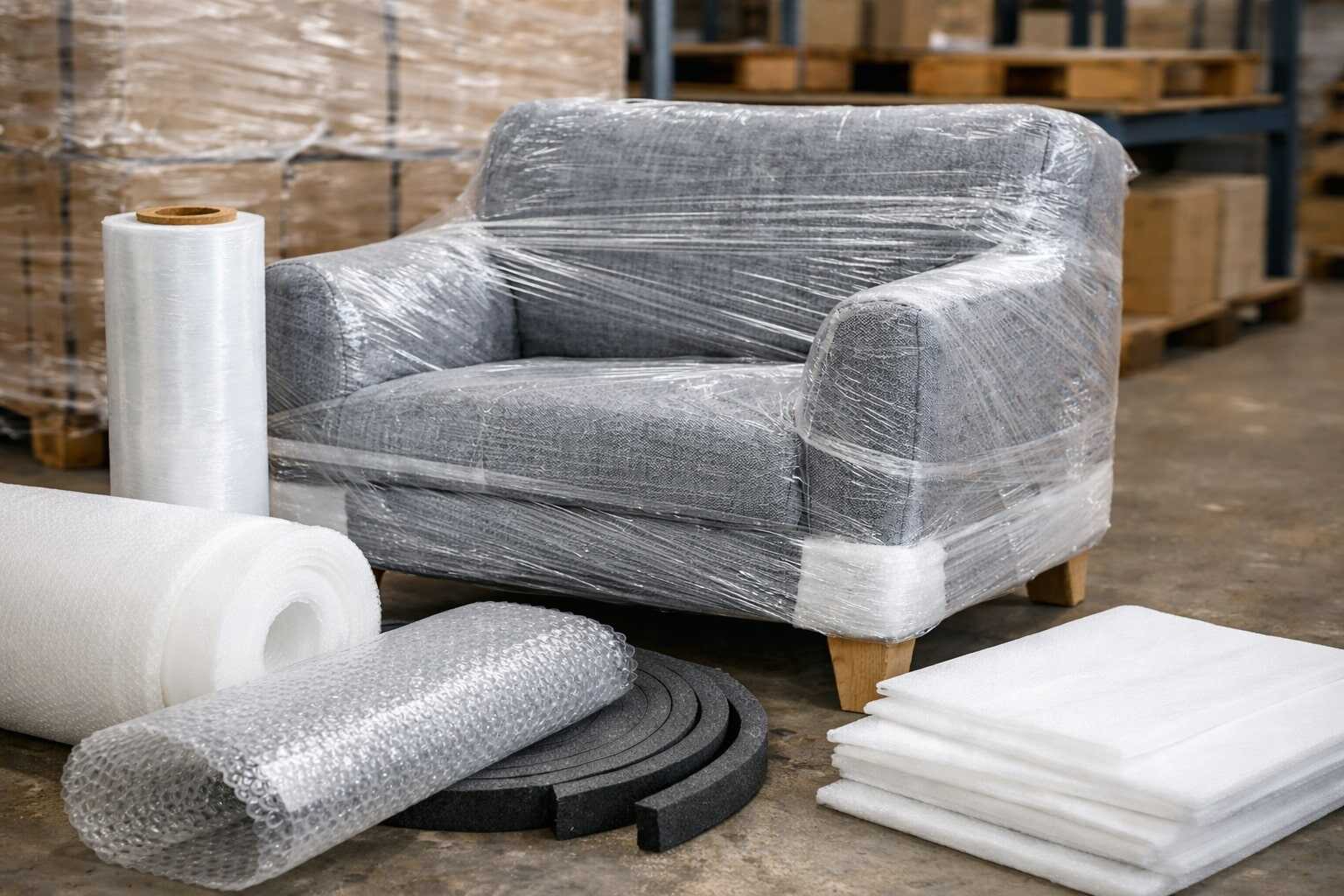 folie ochronne do mebli, folie do pakowania mebli, folie zabezpieczające meble